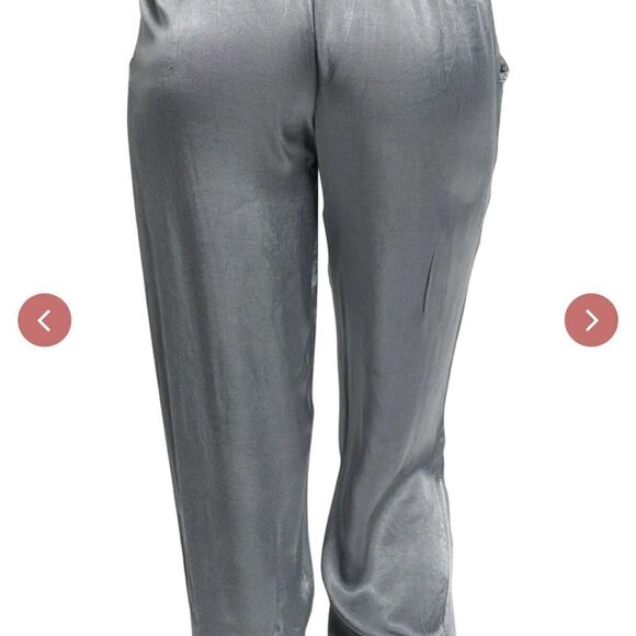 Sofia Collections satin joggers - Picture 2 of 11